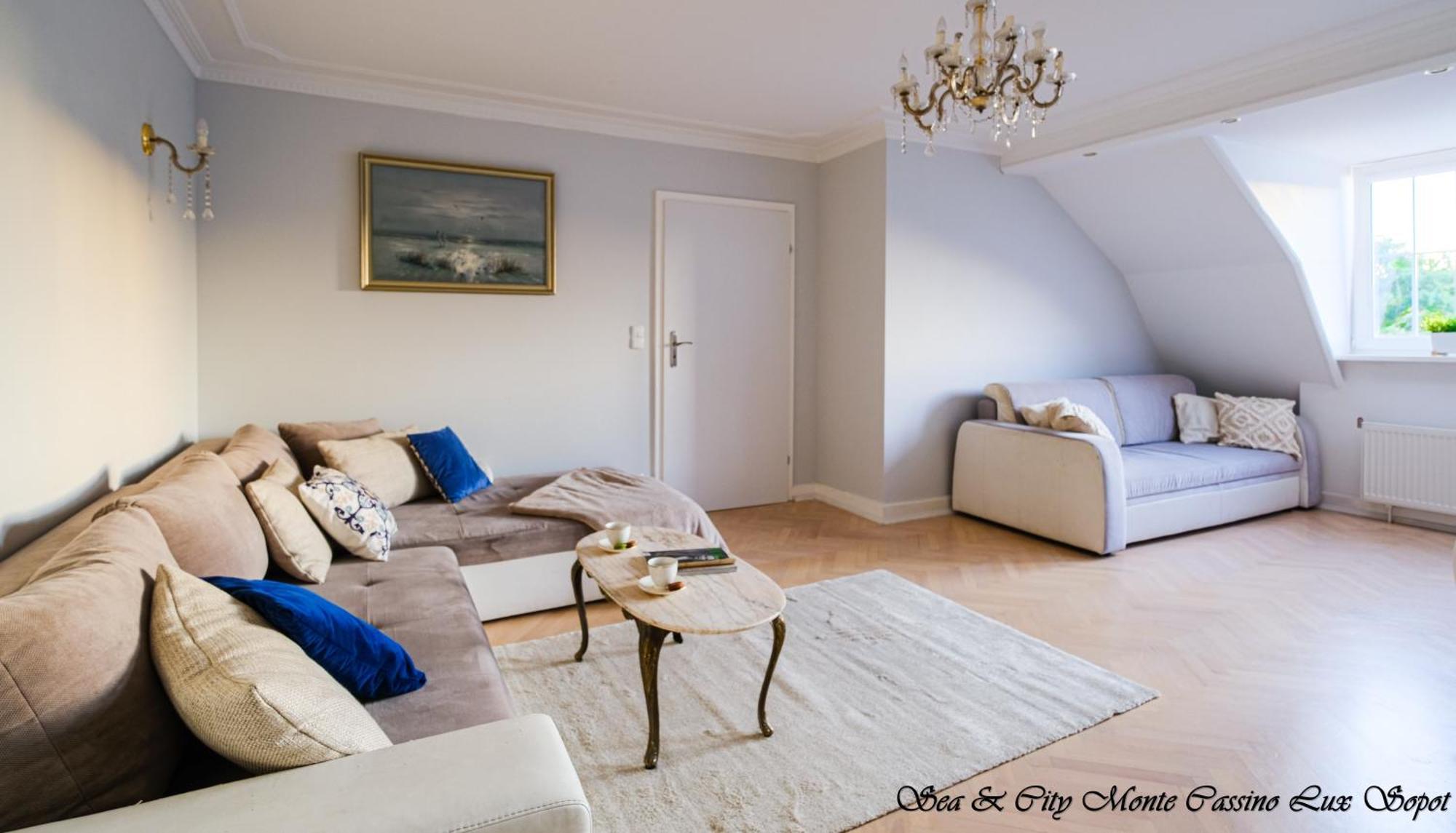 Sea & City 50 M Monte Casinno 100 M Beach Apartments Lux Sopot Zewnętrze zdjęcie