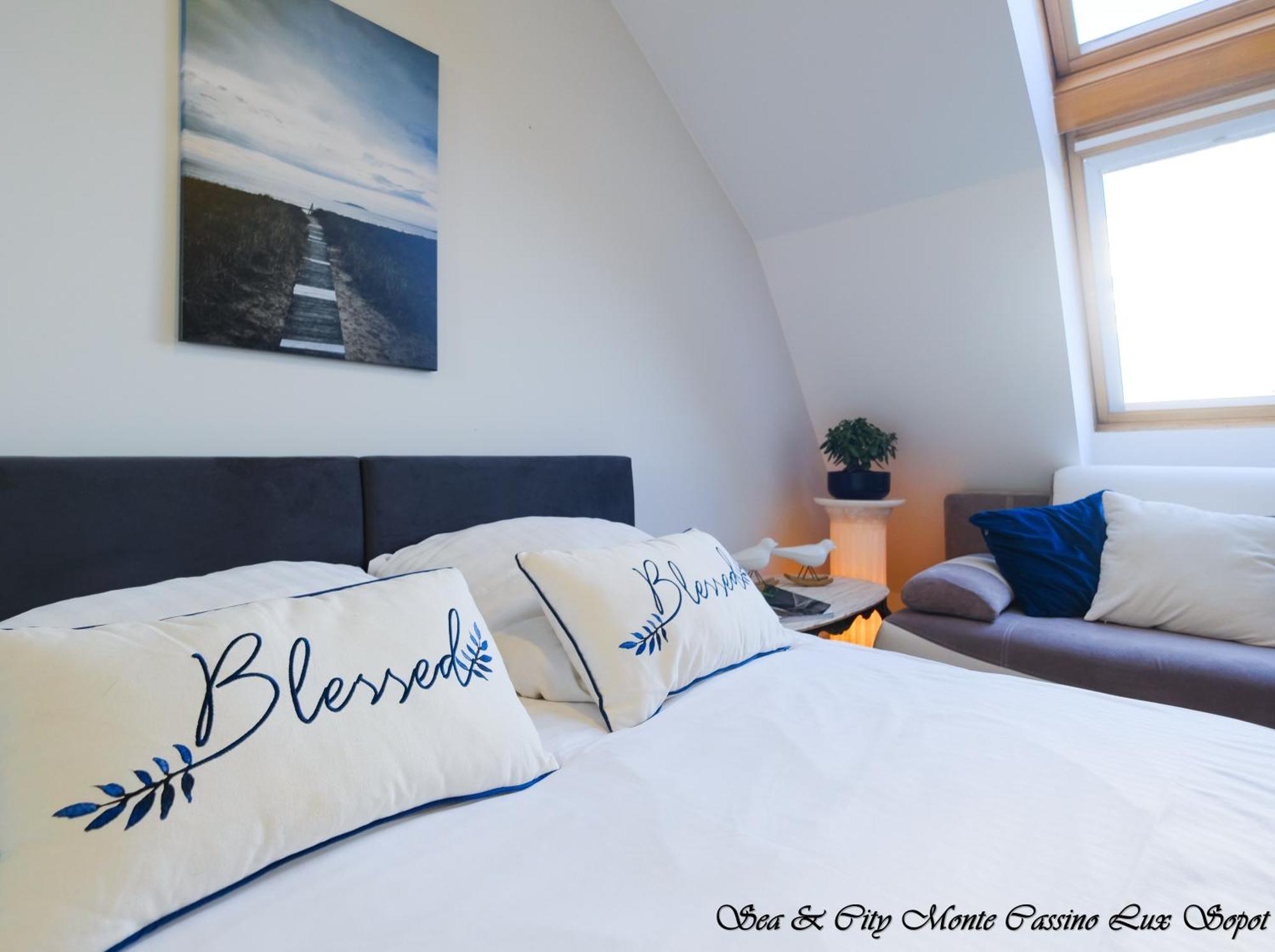 Sea & City 50 M Monte Casinno 100 M Beach Apartments Lux Sopot Zewnętrze zdjęcie